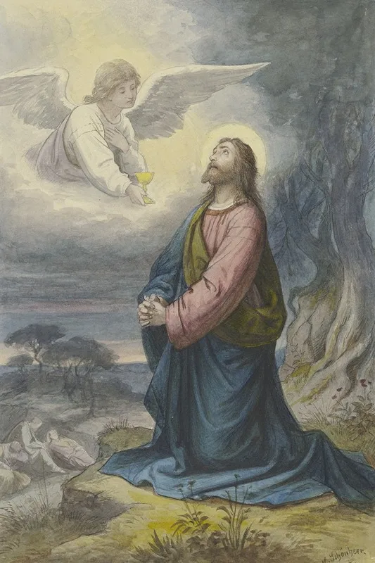 Agony In The Garden 3 Wall Art by Karl Gottlob Schönherr - High-Resolution Digital Print