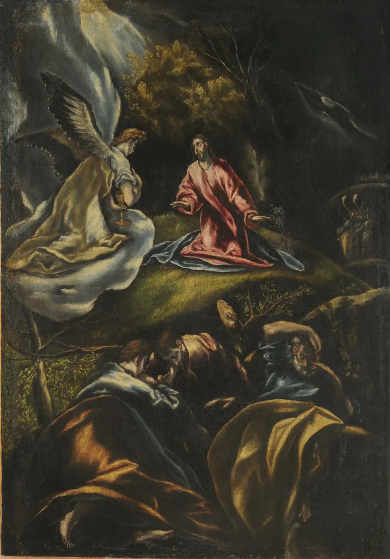 Agony In The Garden 7 Wall Art by El Greco (Domenikos Theotokopoulos) - High-Resolution Digital Print