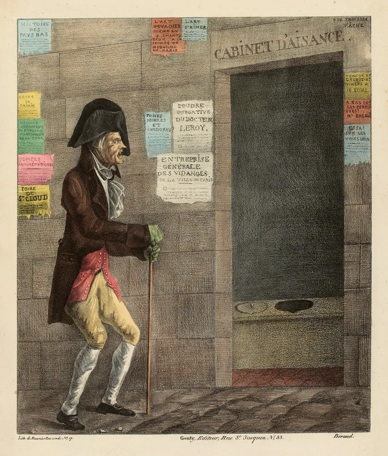 Ah Aye Le Cas Est Pressant Wall Art by Antony Beraud - High-Resolution Digital Print