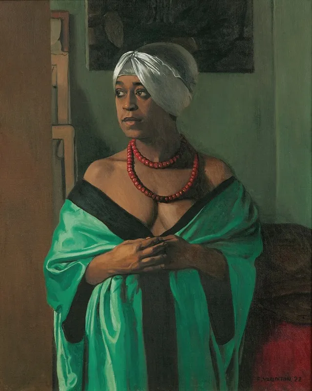 Aicha Wall Art by Félix Vallotton - High-Resolution Digital Print