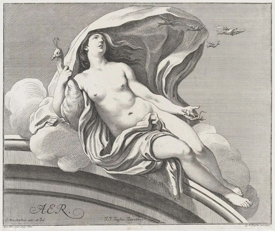 Air 2 Wall Art by Johann Justin Preissler - High-Resolution Digital Print