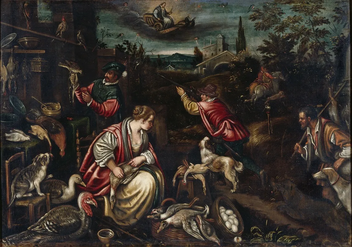 Air Wall Art by Jacopo Bassano - High-Resolution Digital Print