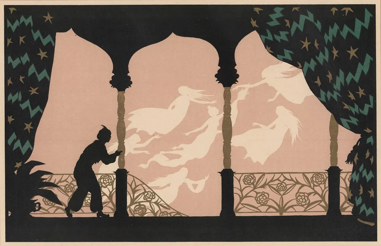 Aladdin And The Magic Lamp 2 Wall Art by Würthle &amp; Sohn - High-Resolution Digital Print