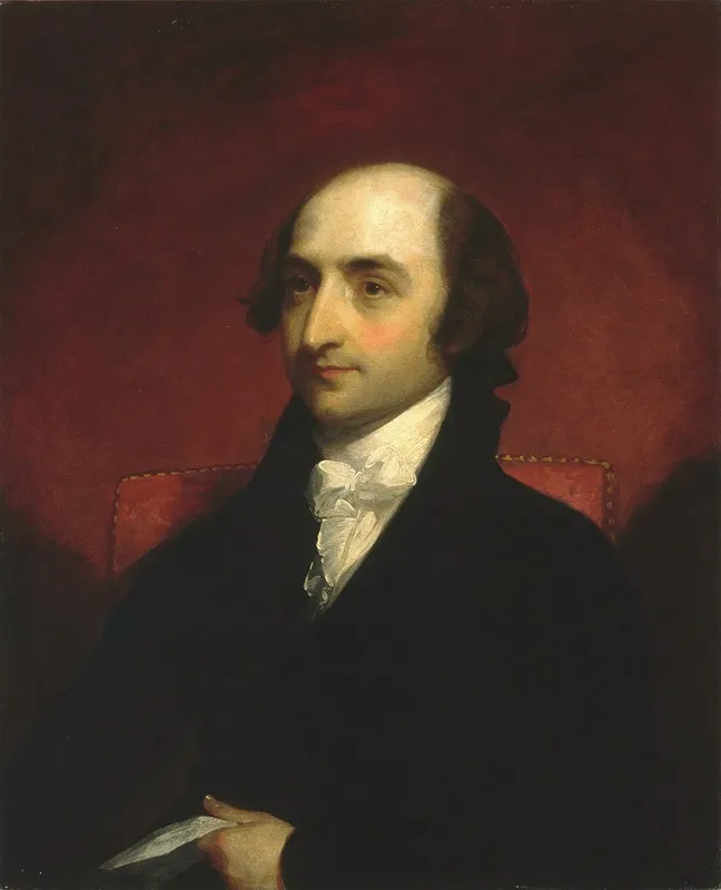 Albert Gallatin Wall Art by Gilbert Stuart - High-Resolution Digital Print