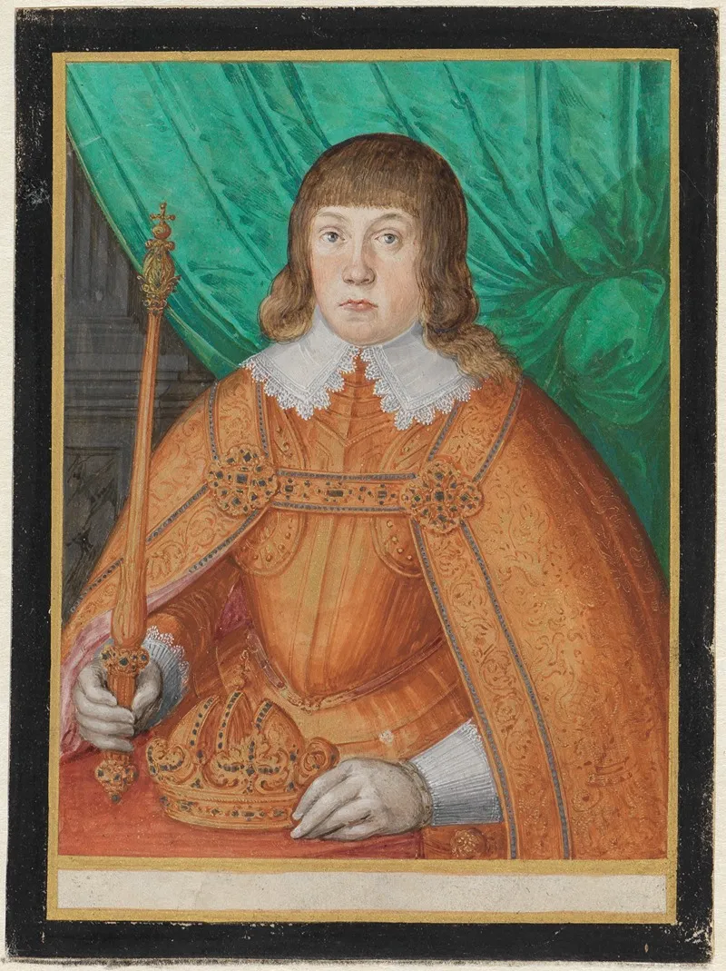 Albert Otto Ii Graf Von Solms Rodelheim Wall Art by Friedrich Brentel - High-Resolution Digital Print