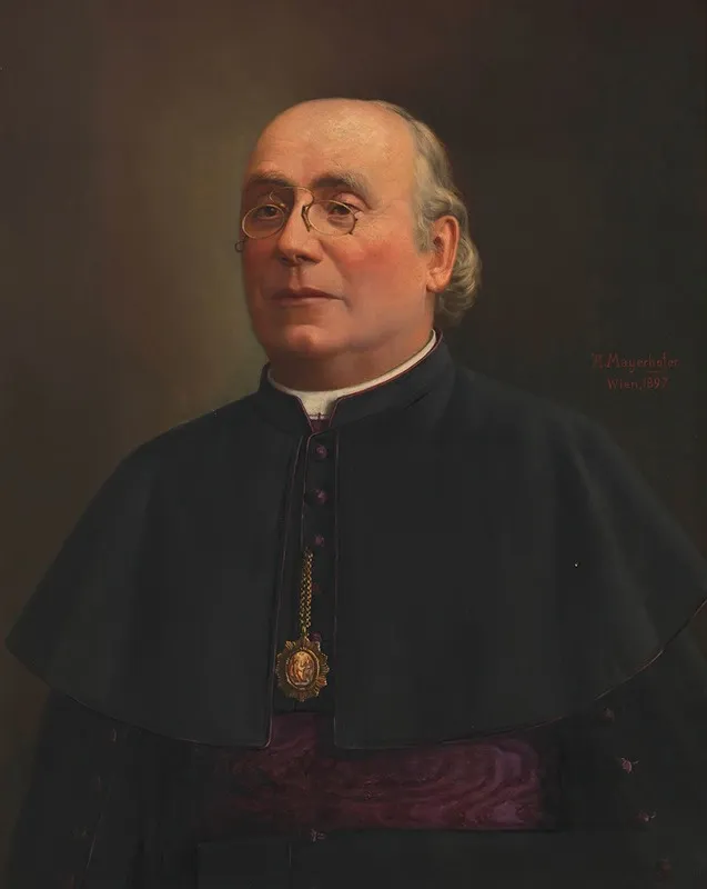 Albert Wiesinger Dechant Wall Art by Adolf Mayerhofer - High-Resolution Digital Print
