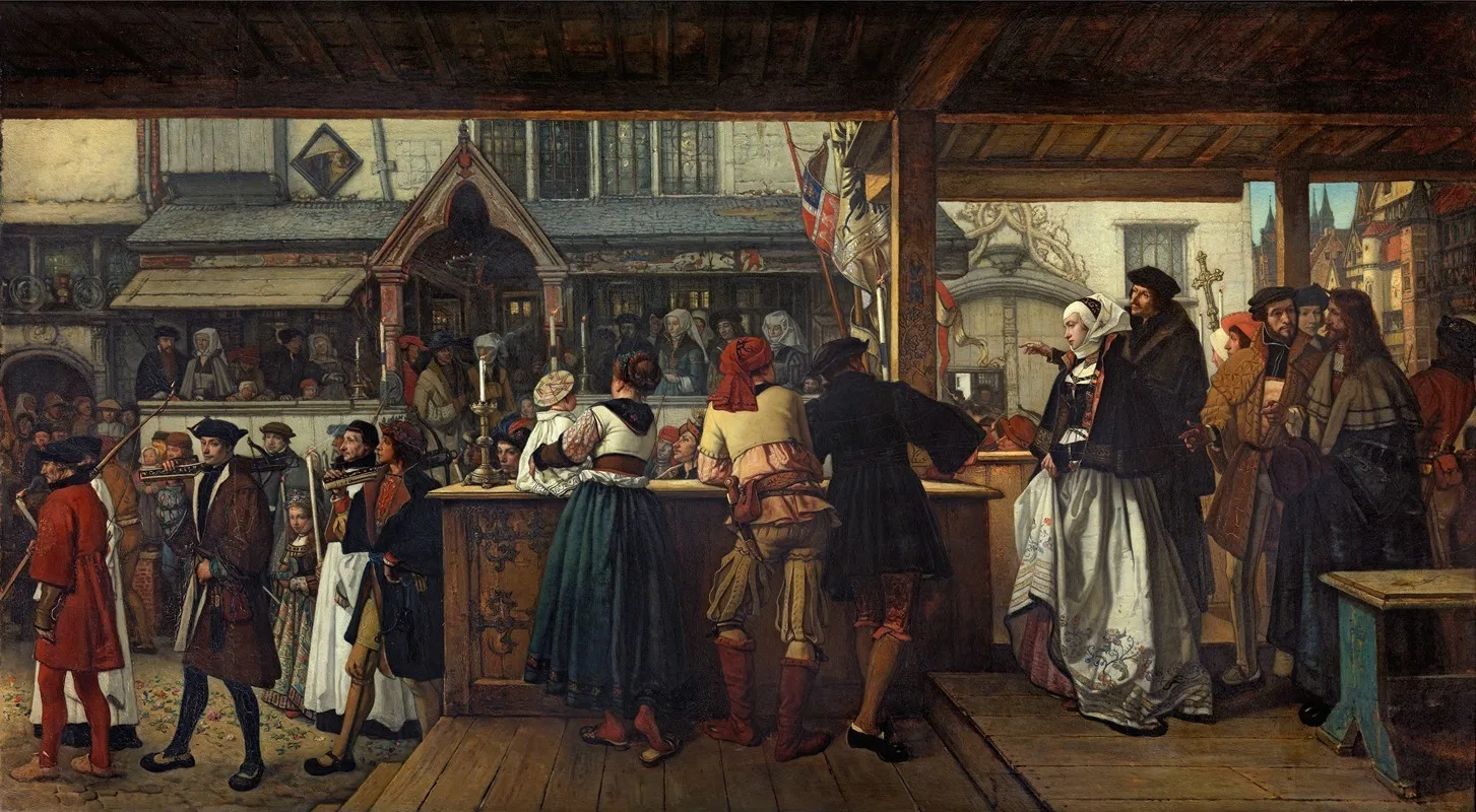 Albrecht Durer Visiting Antwerp In 1520