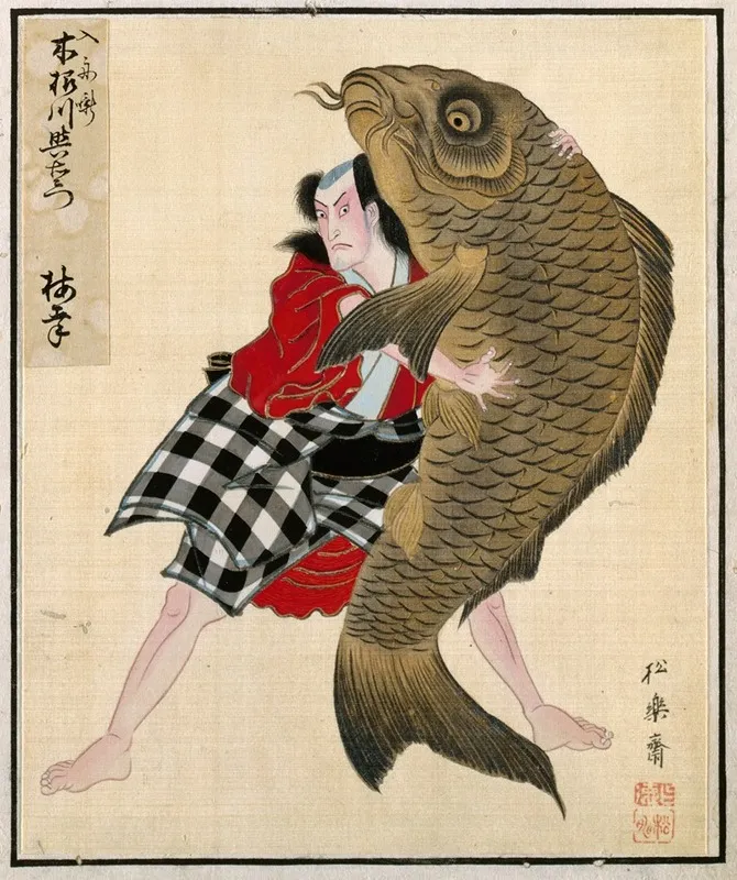 Album Of Actor Portraits Wall Art by Shōrakusai - High-Resolution Digital Print