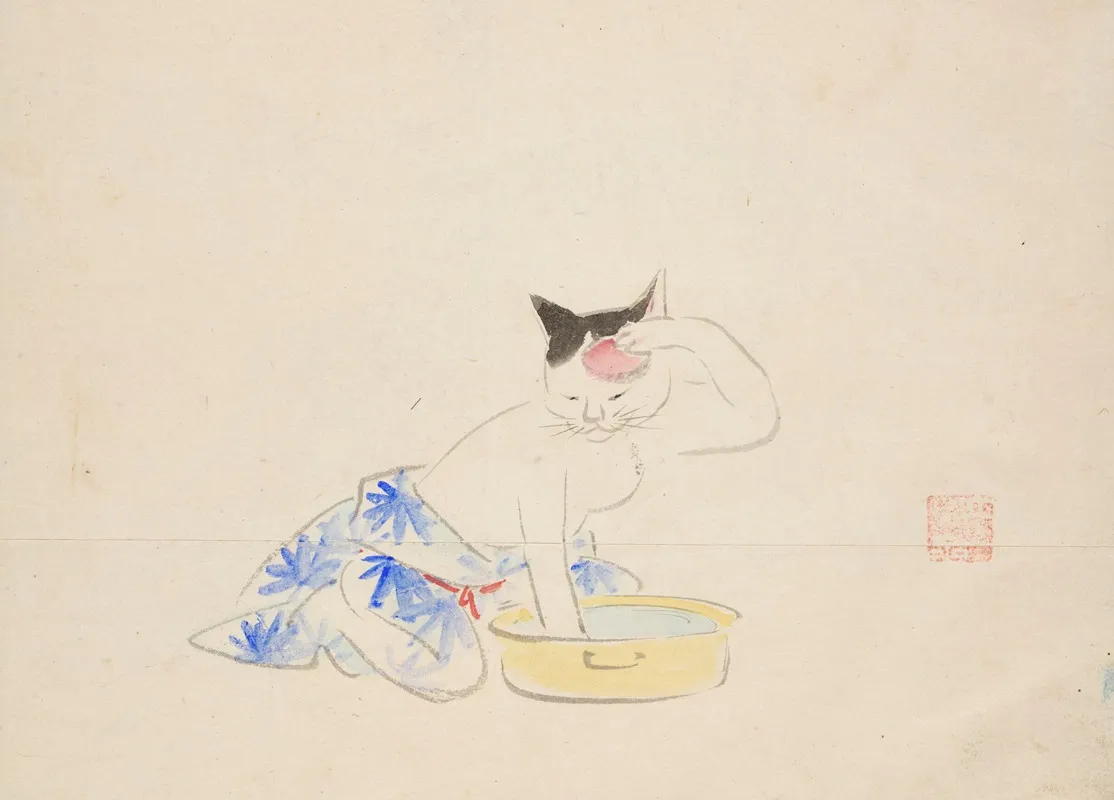 Album Of Ichiryusai Hiroshiges Sketches Pl 17 Wall Art by Utagawa Hiroshige - High-Resolution Digital Print
