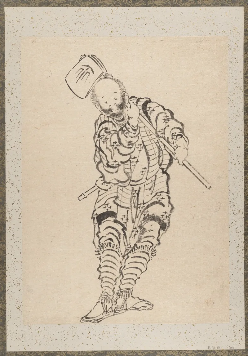 Album Of Sketches By Katsushika Hokusai And His Disciples Pl 10 Wall Art by Katsushika Hokusai - High-Resolution Digital Print