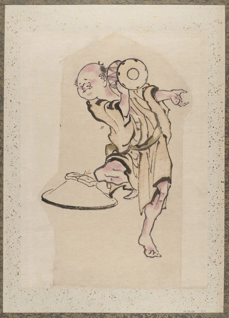 Album Of Sketches By Katsushika Hokusai And His Disciples Pl 11 Wall Art by Katsushika Hokusai - High-Resolution Digital Print