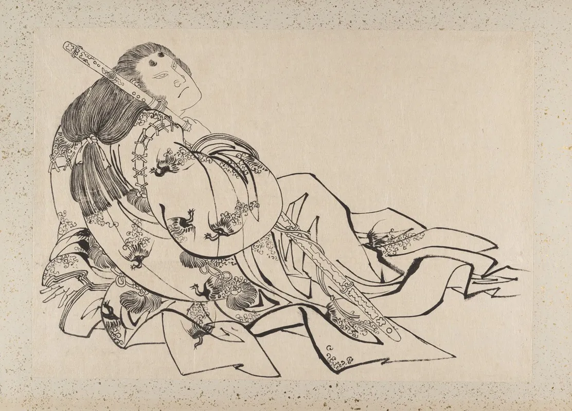 Album Of Sketches By Katsushika Hokusai And His Disciples Pl 23 Wall Art by Katsushika Hokusai - High-Resolution Digital Print