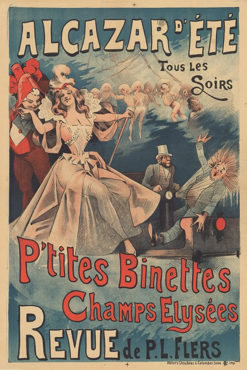 Alcazar D Ete Tous Les Soirs Ptites Binettes Champs Elysees Revue De P L Flers