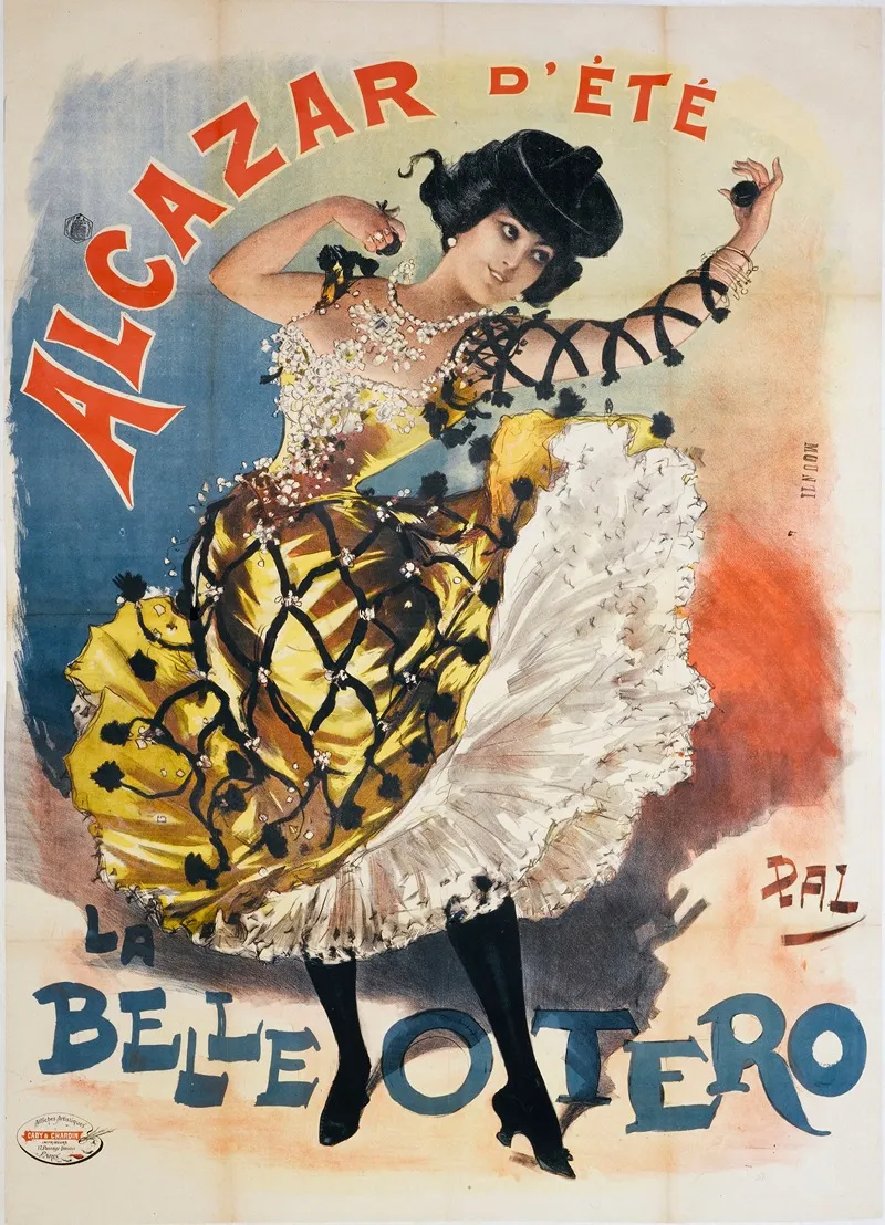 Alcazar Dete La Belle Otero Wall Art by Pal (Jean de Paleologue) - High-Resolution Digital Print