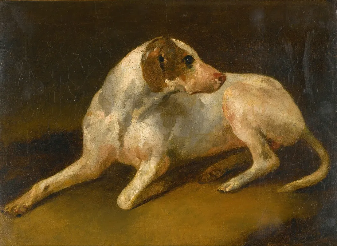 Alert Wall Art by Circle of Sir Edwin Henry Landseer - High-Resolution Digital Print