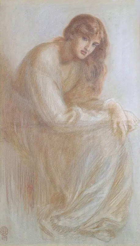 Alexa Wilding Wall Art by Dante Gabriel Rossetti - High-Resolution Digital Print