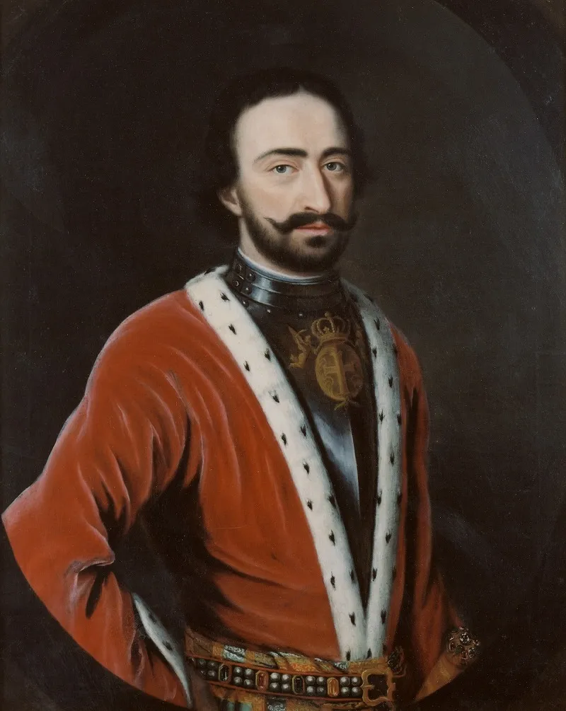 Alexander Bagratio Prince Of Georgia Commander Of The Russian Artillery At The Battle Of Narva Wall Art by Martin Mytens - High-Resolution Digital Print