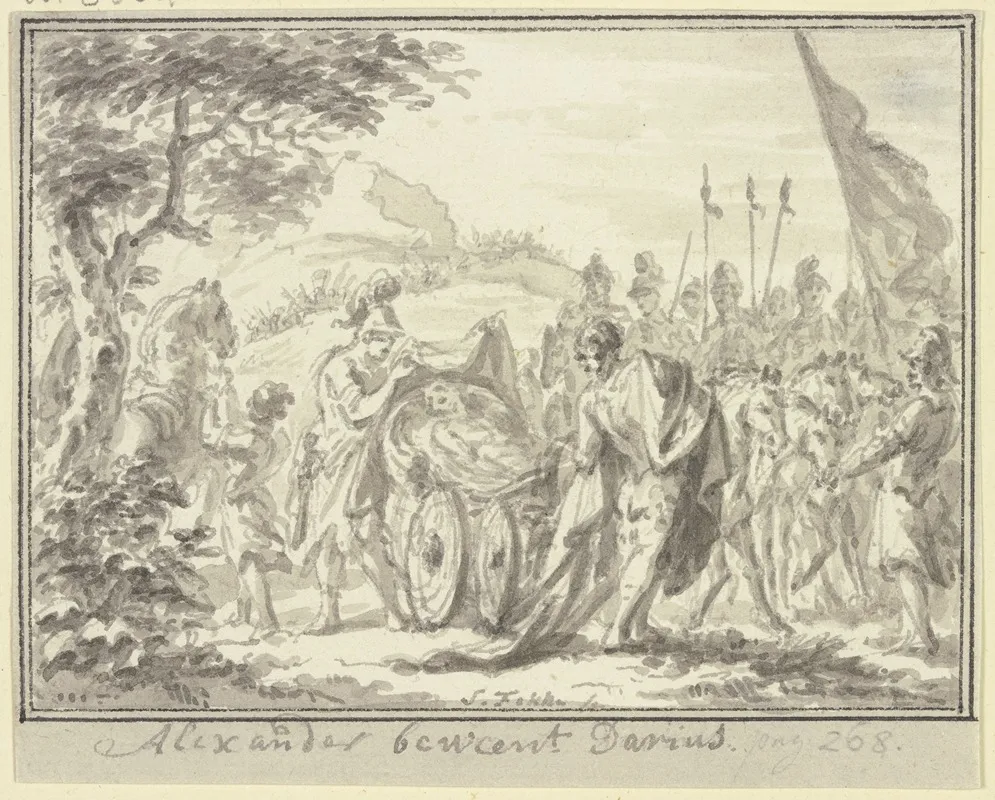 Alexander Beweint Dareios