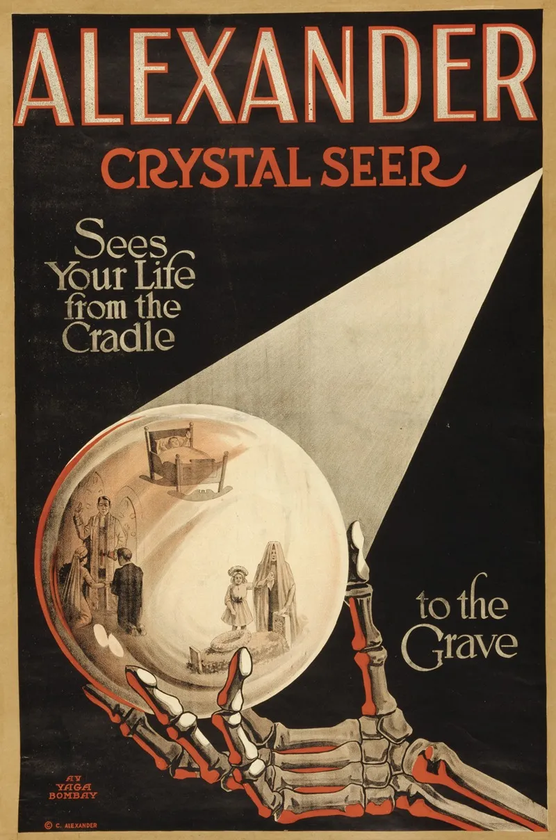 Alexander Crystal Seer Sees Our Life From The Cradle To The Grave Wall Art by Anonymous - High-Resolution Digital Print