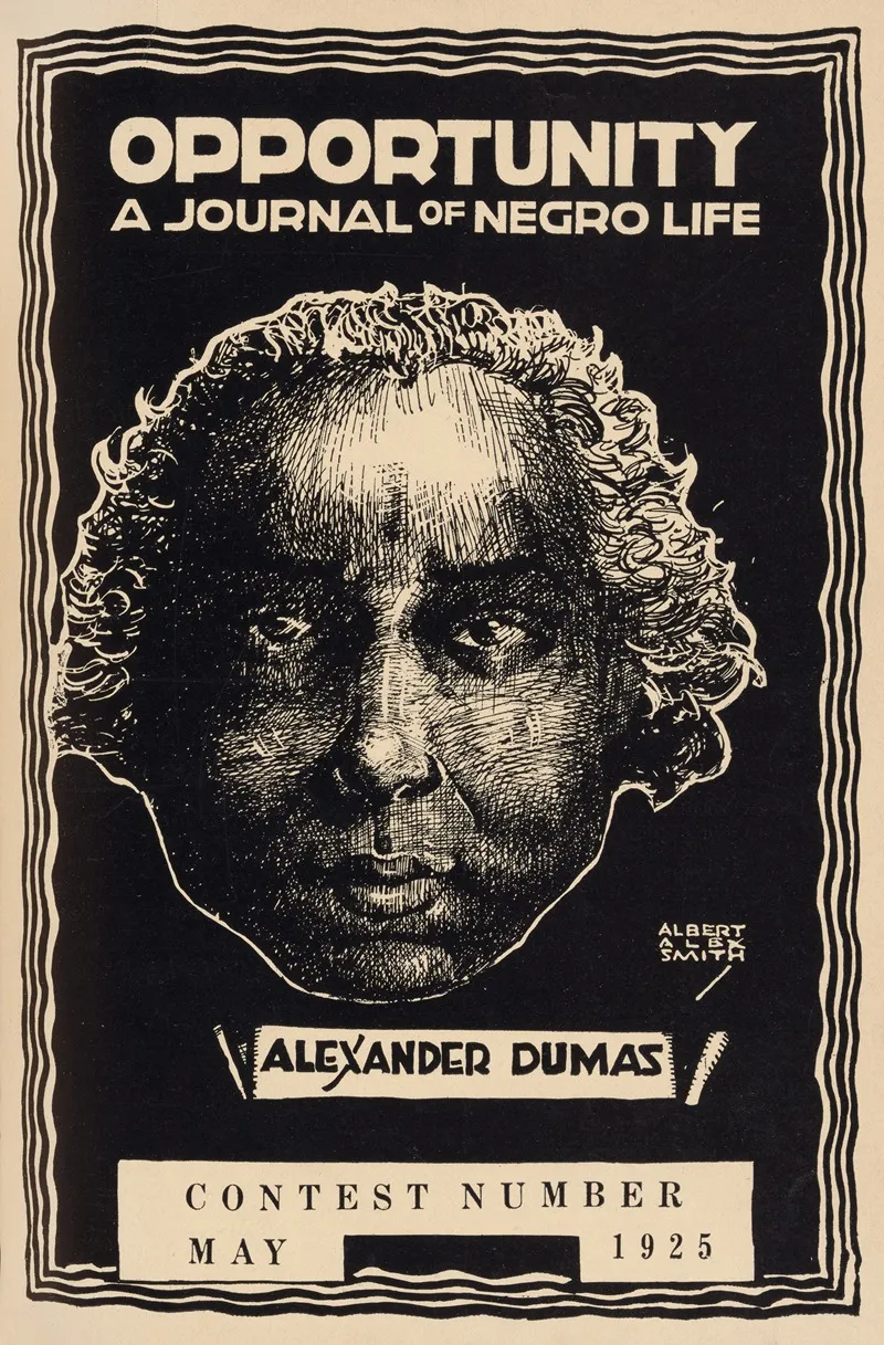 Alexander Dumas Wall Art by Albert Alexander Smith - High-Resolution Digital Print
