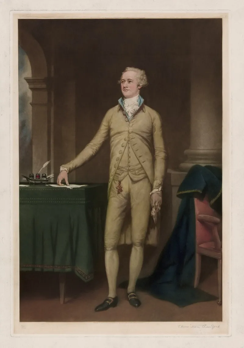 Alexander Hamilton 10 Wall Art by Thomas Hamilton Crawford - High-Resolution Digital Print