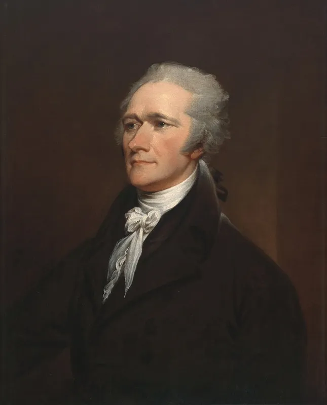 Alexander Hamilton 6 Wall Art by John Trumbull - High-Resolution Digital Print