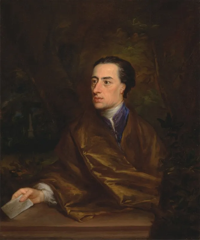 Alexander Pope Wall Art by Jonathan Richardson the Elder - High-Resolution Digital Print