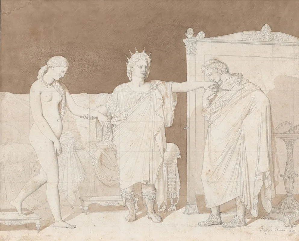 Alexander The Great Presenting Campaspe To Apelles