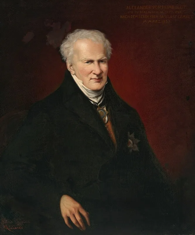 Alexander Von Humboldt Wall Art by Emma Gaggiotti-Richards - High-Resolution Digital Print