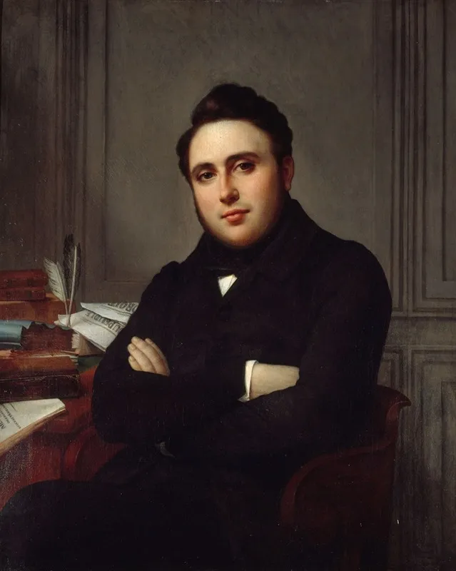 Alexandre Auguste Ledru Rollin 1807 1874 Journaliste Et Homme Politique Wall Art by Angélique Mongez - High-Resolution Digital Print