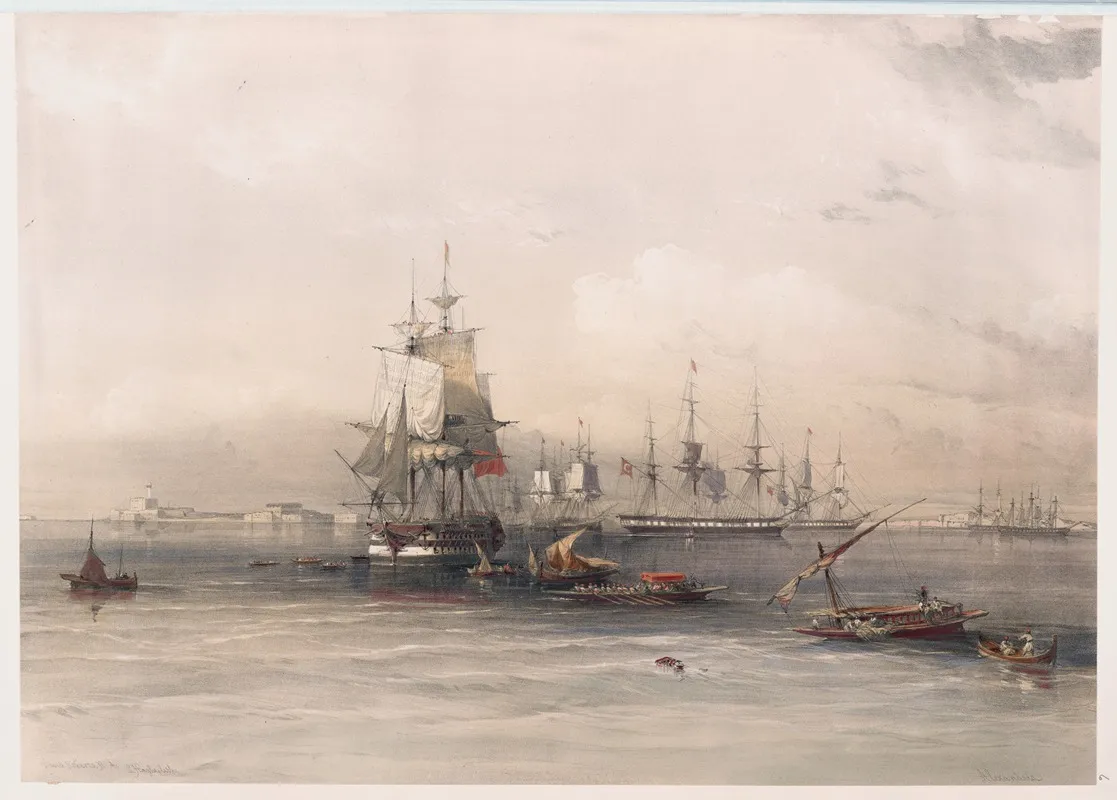Alexandria Wall Art by David Roberts - High-Resolution Digital Print