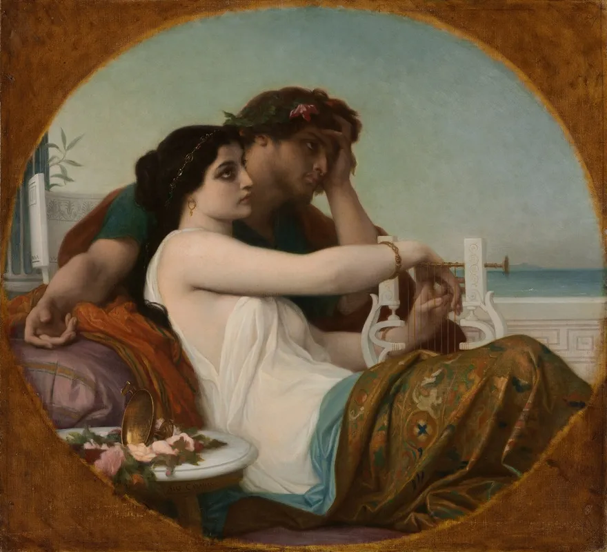 Algae And Boniface Wall Art by Alexandre Cabanel - High-Resolution Digital Print
