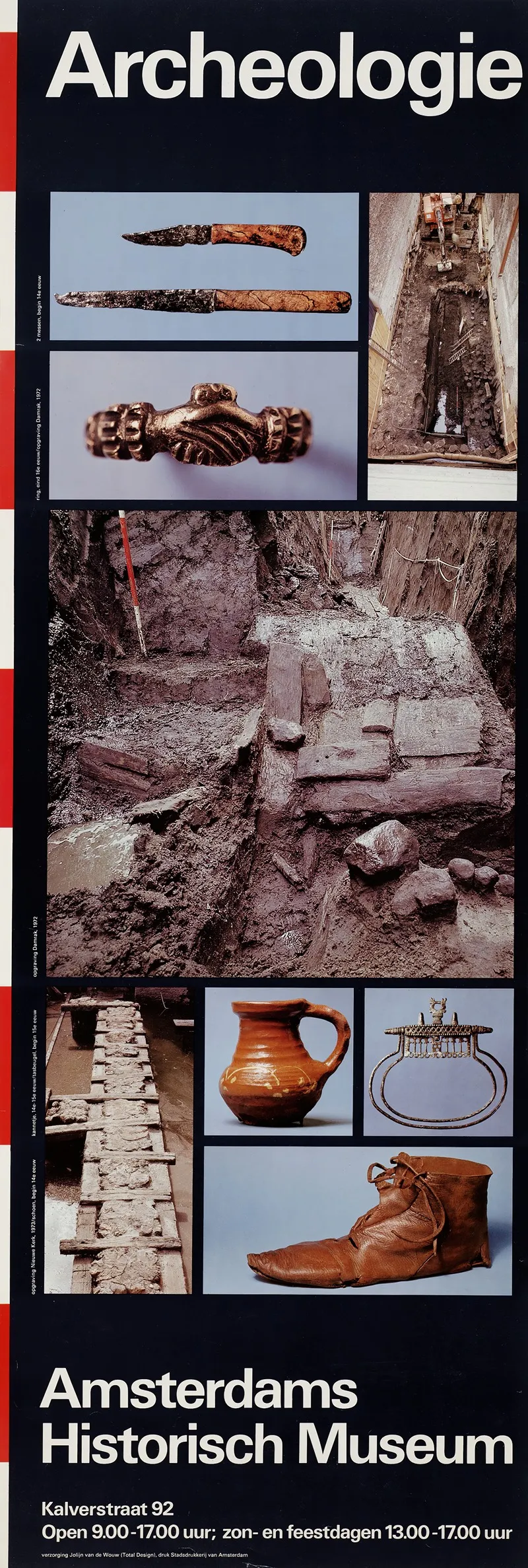 Algemeen Affiche Voor Archeologie In Het Amsterdams Historisch Museum Wall Art by Jolijn van de Wouw - High-Resolution Digital Print