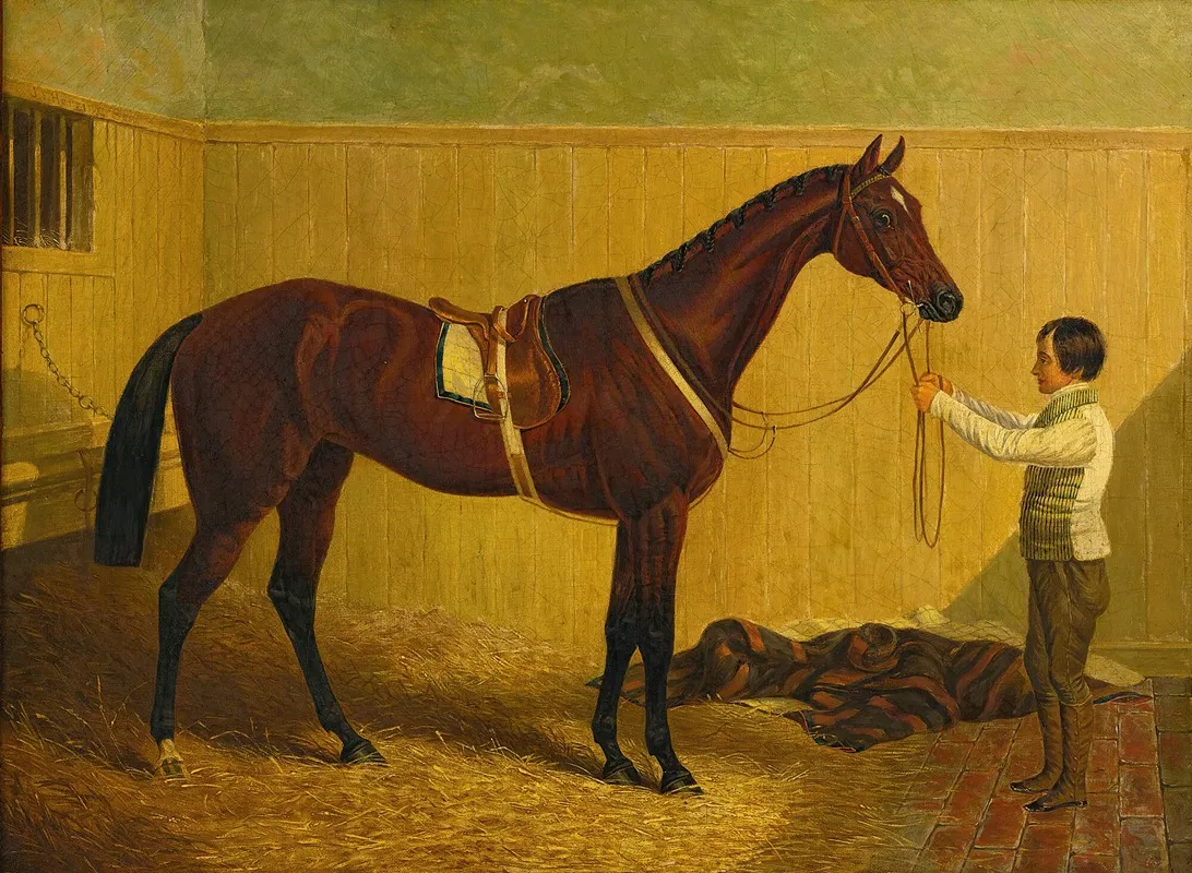Alice Hawthorn Wall Art by John Frederick Herring Snr. - High-Resolution Digital Print