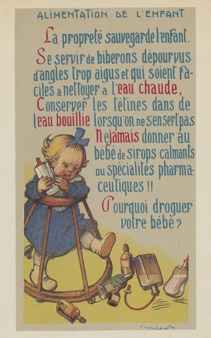 Alimentation De Lenfant Wall Art by Moullot - High-Resolution Digital Print