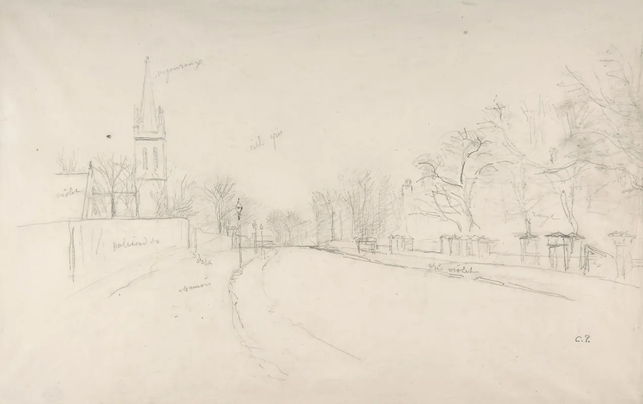 All Saints Church Upper Norwood Seen From The North Side Of Beulah Hill