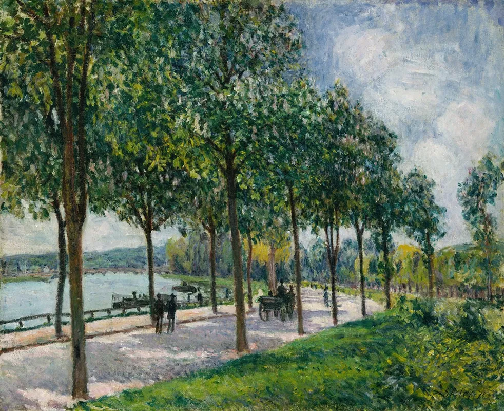 Allee Of Chestnut Trees
