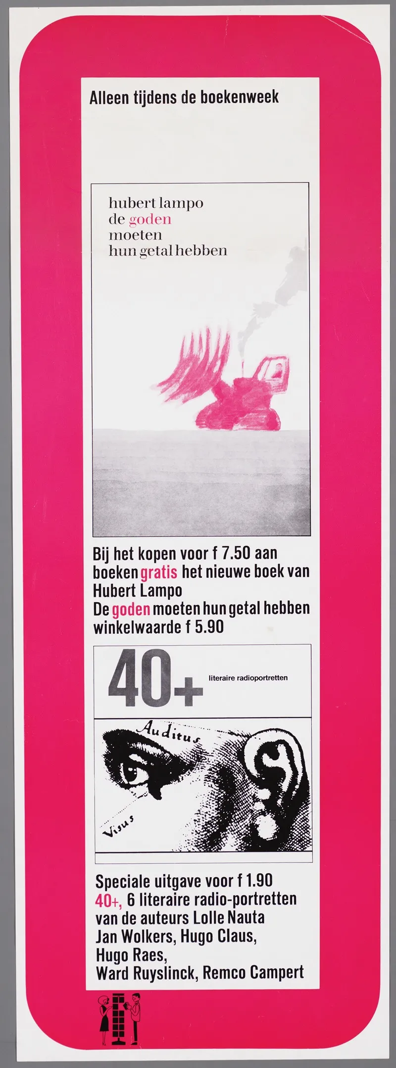 Alleen Tijdens De Boekenweek Bij Het Kopen Voor F 750 Aan Boeken Gratis Het Nieuwe Boek Van Hubert Lampo Wall Art by CPNB - High-Resolution Digital Print