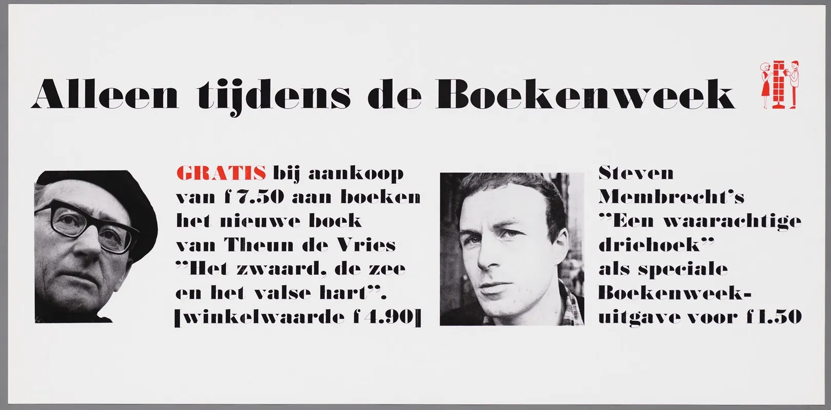 Alleen Tijdens De Boekenweek Wall Art by CPNB - High-Resolution Digital Print