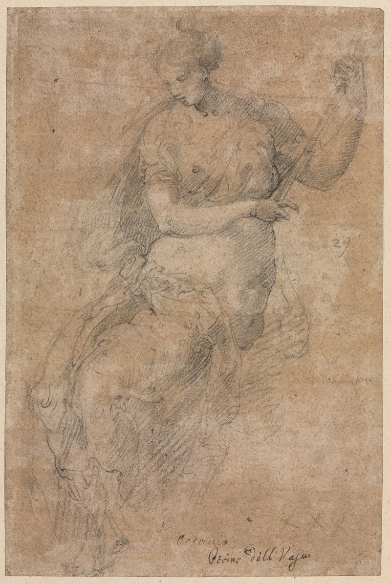 Allegorical Figure 7 Wall Art by Niccolo dell' Abbate - High-Resolution Digital Print