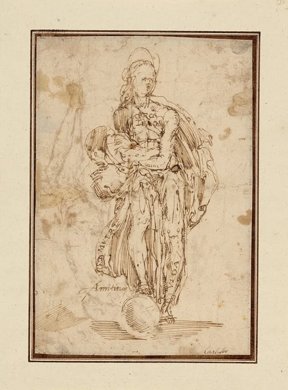 Allegorical Figure Of Friendship