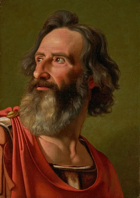 Allegorical Portrait Wall Art by Danish School - High-Resolution Digital Print