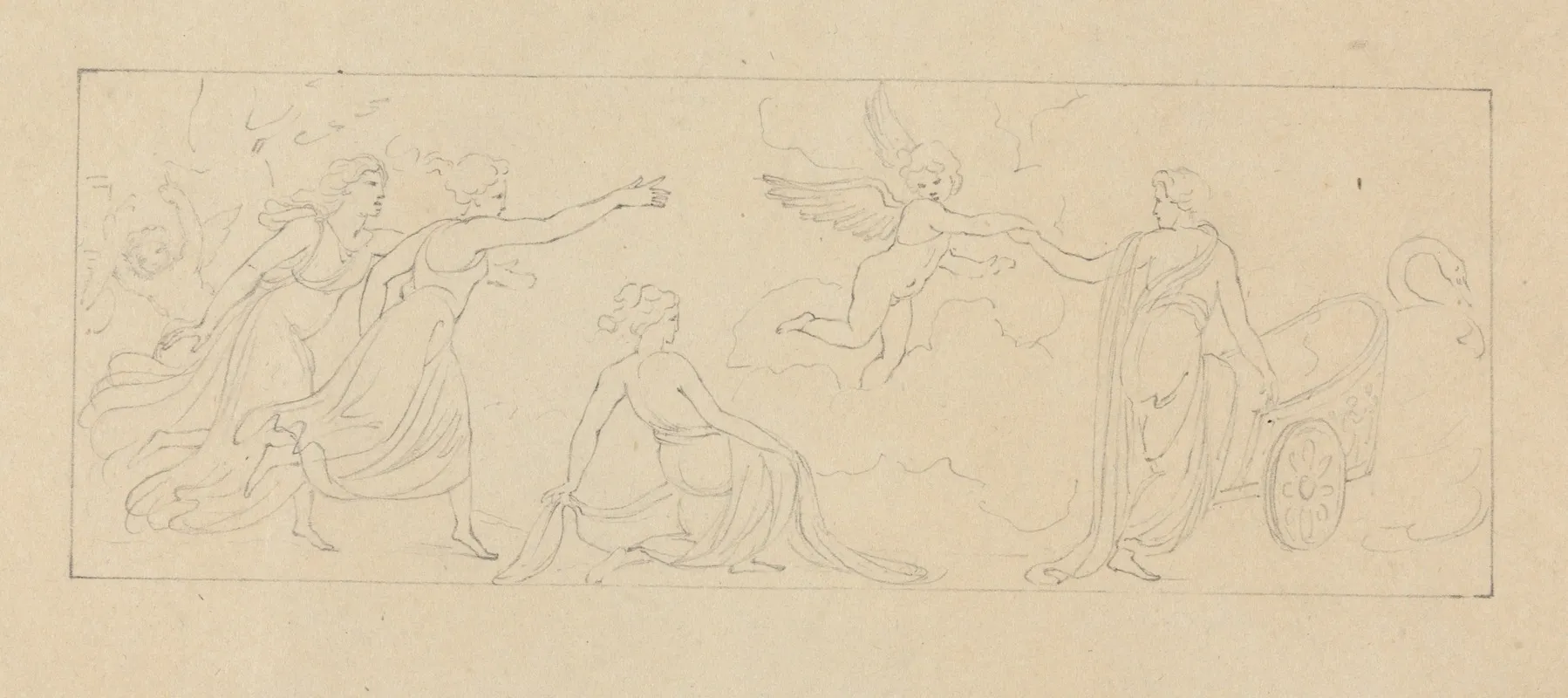 Allegorical Scene Wall Art by Robert Smirke - High-Resolution Digital Print