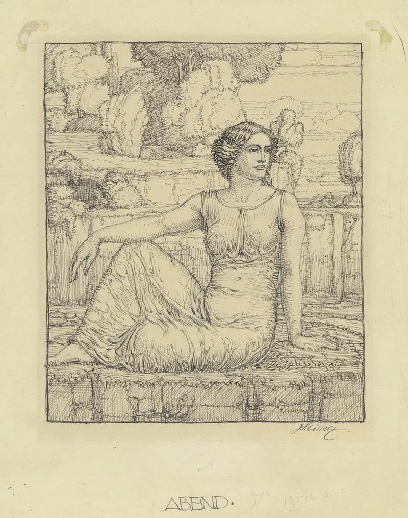 Allegorie Des Abends Vesper