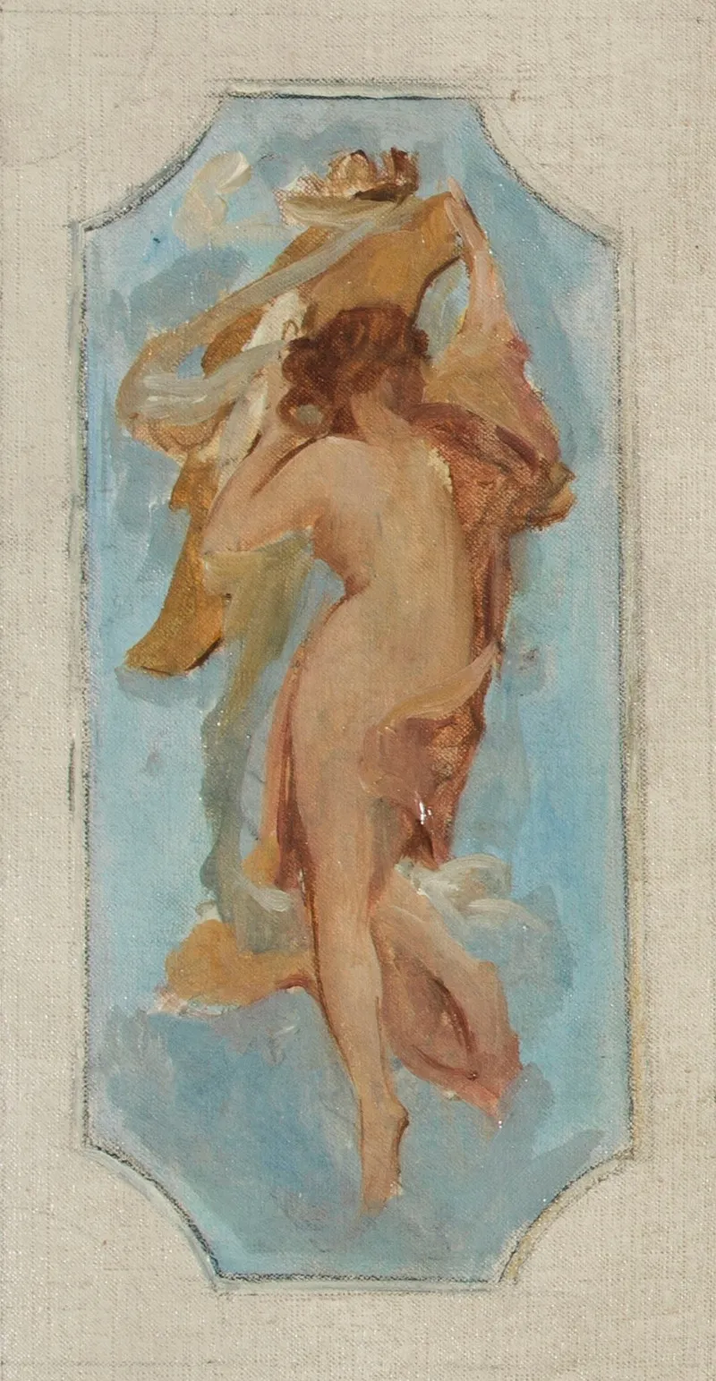 Allegorie Des Arts 2 Wall Art by Henri Courselles-Dumont - High-Resolution Digital Print