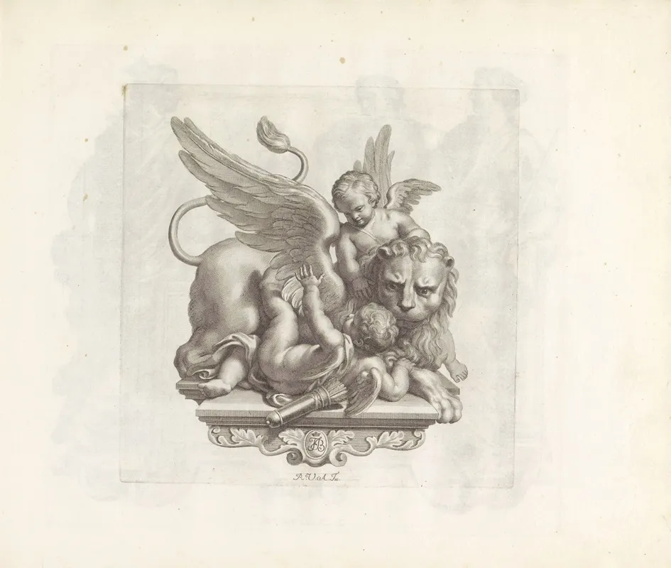 Allegorie Op De Liefde Voor Venetie Wall Art by Robert van Audenaerde - High-Resolution Digital Print
