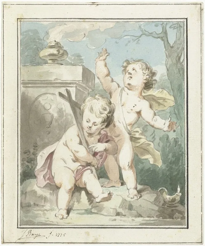 Allegorie Op Het Geloof Wall Art by Jacobus Buys - High-Resolution Digital Print