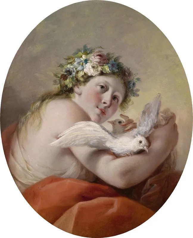 Allegorie Sommer Wall Art by Giuseppe Nogari - High-Resolution Digital Print