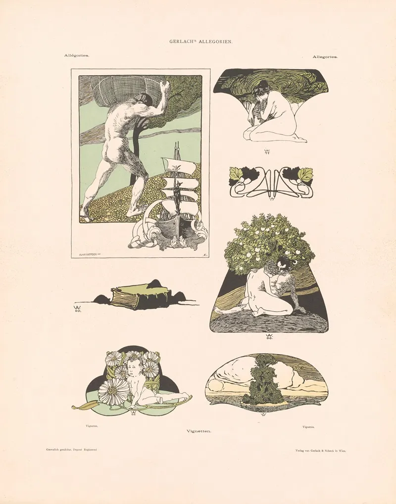Allegorien Neue Folge Pl 098