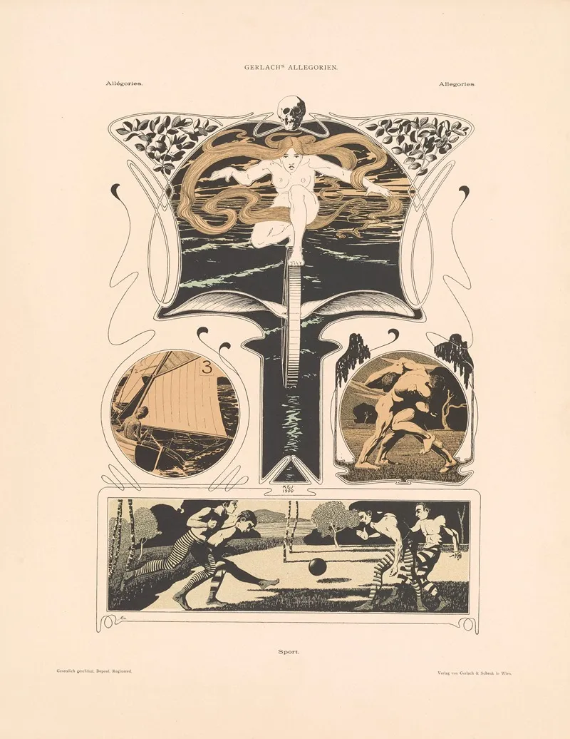 Allegorien Neue Folge Pl 104